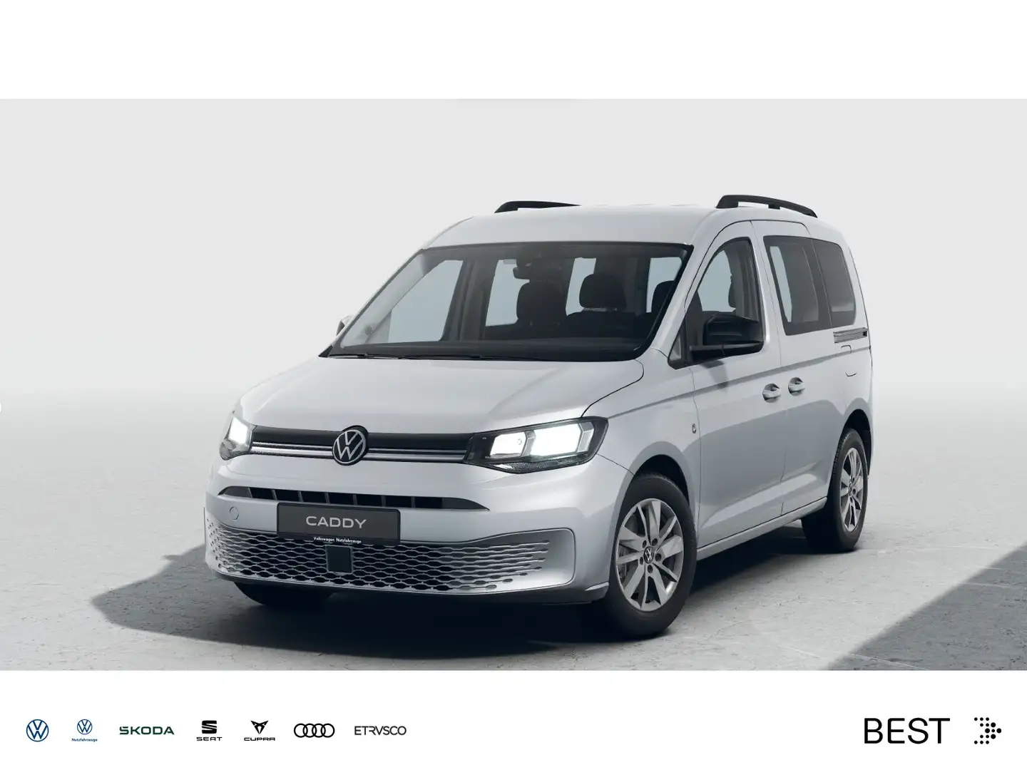 Volkswagen Caddy Life 5-Sitzer 1.5 TSI *NAVI*PDC*GRA* Zilver - 1