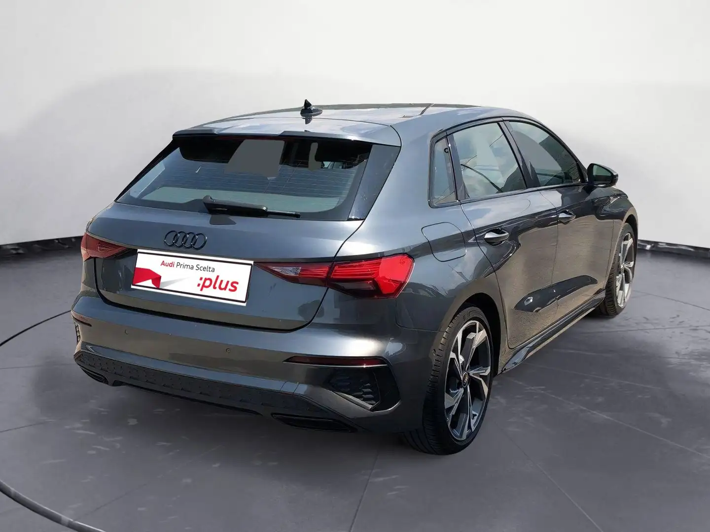 Audi A3 4ª serie SPB Sportback 30 TFSI S tronic S line ed Gris - 2