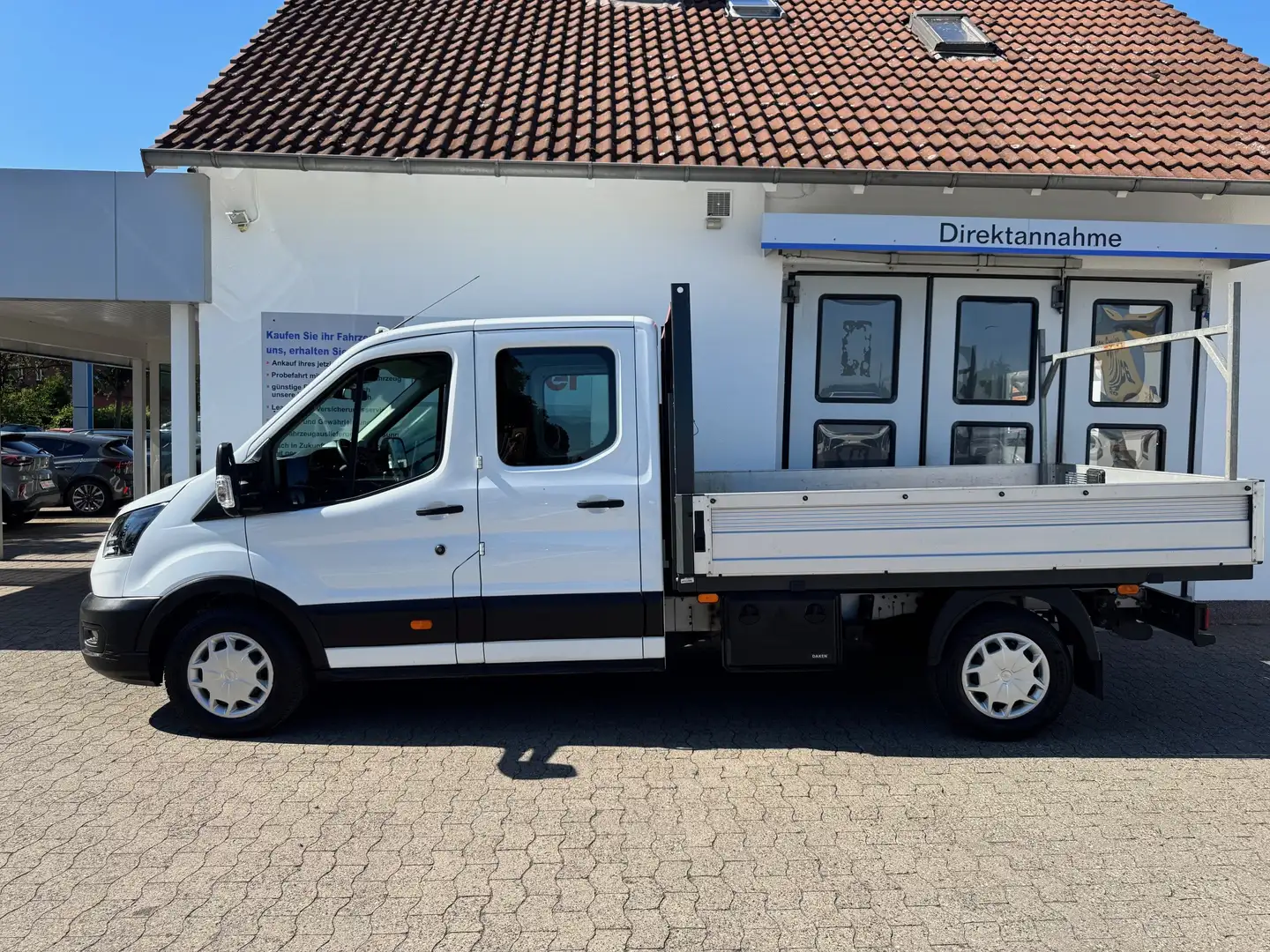 Ford Transit Pritsche Doppelkabine 350 L3 TREND mit AHK Blanc - 2