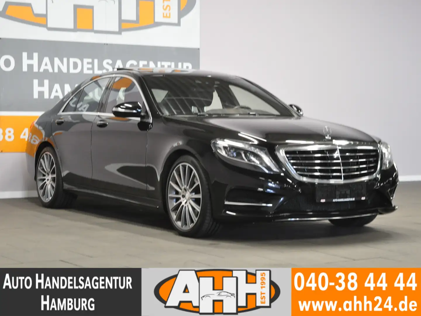 Mercedes-Benz S 500 4M AMG PANO|BURMESTER|STDH|360|KEYLESS|20Z Schwarz - 2