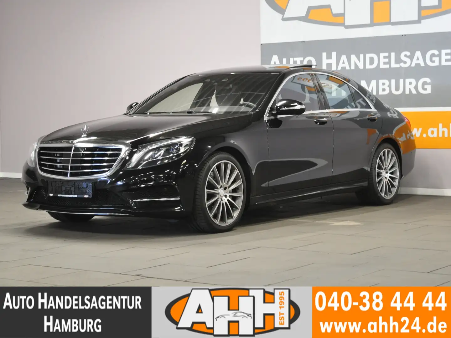Mercedes-Benz S 500 4M AMG PANO|BURMESTER|STDH|360|KEYLESS|20Z Schwarz - 1