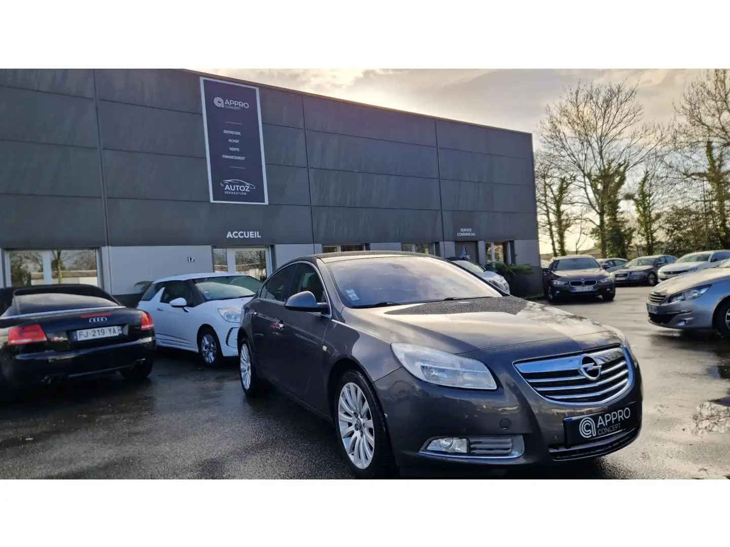 Opel Insignia Insignia 1.8i - 140 INSIGNIA BERLINE Cosmo PHASE 1 Gris - 2