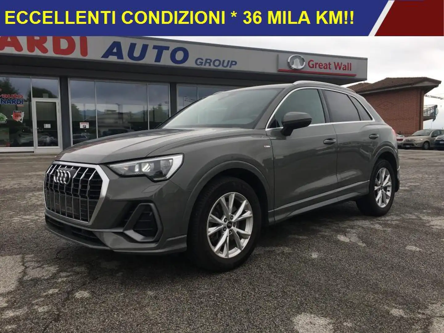 Audi Q3 40 TDI Quattro S-Tronic S-Line Edition 36 MILA KM Gris - 2