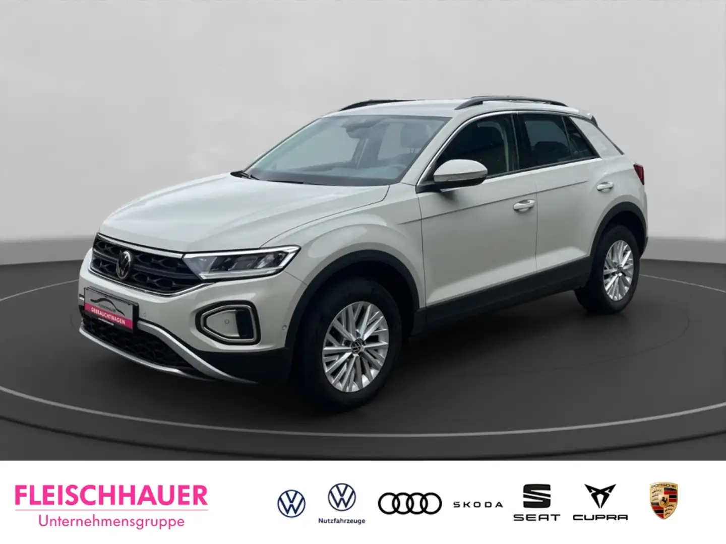 Volkswagen T-Roc 1.5 TSI Life Navi LED App-Connect Sitzhz Grau - 1