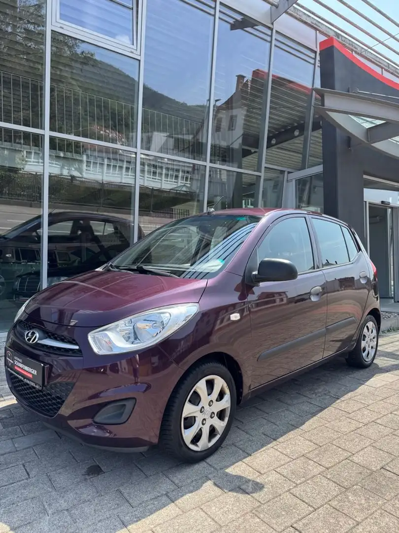 Hyundai i10 5 Star Edition+KLIMA+Zahnriemen gewechselt Violett - 1