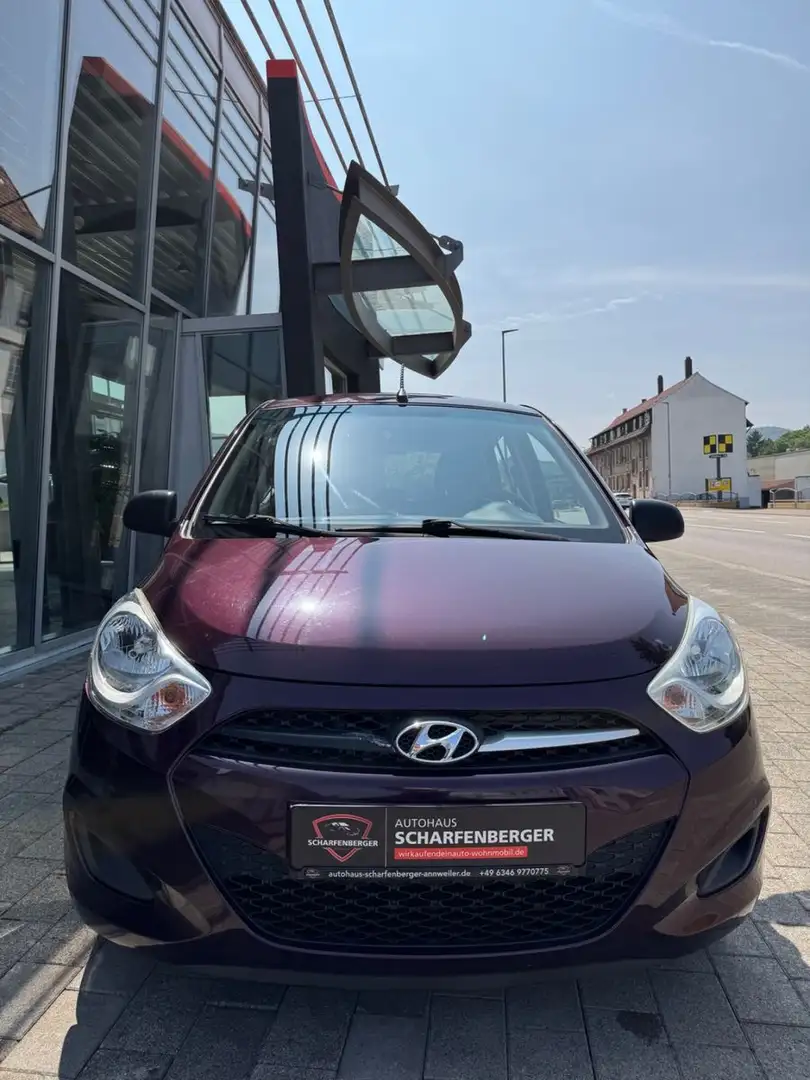Hyundai i10 5 Star Edition+KLIMA+Zahnriemen gewechselt Violett - 2