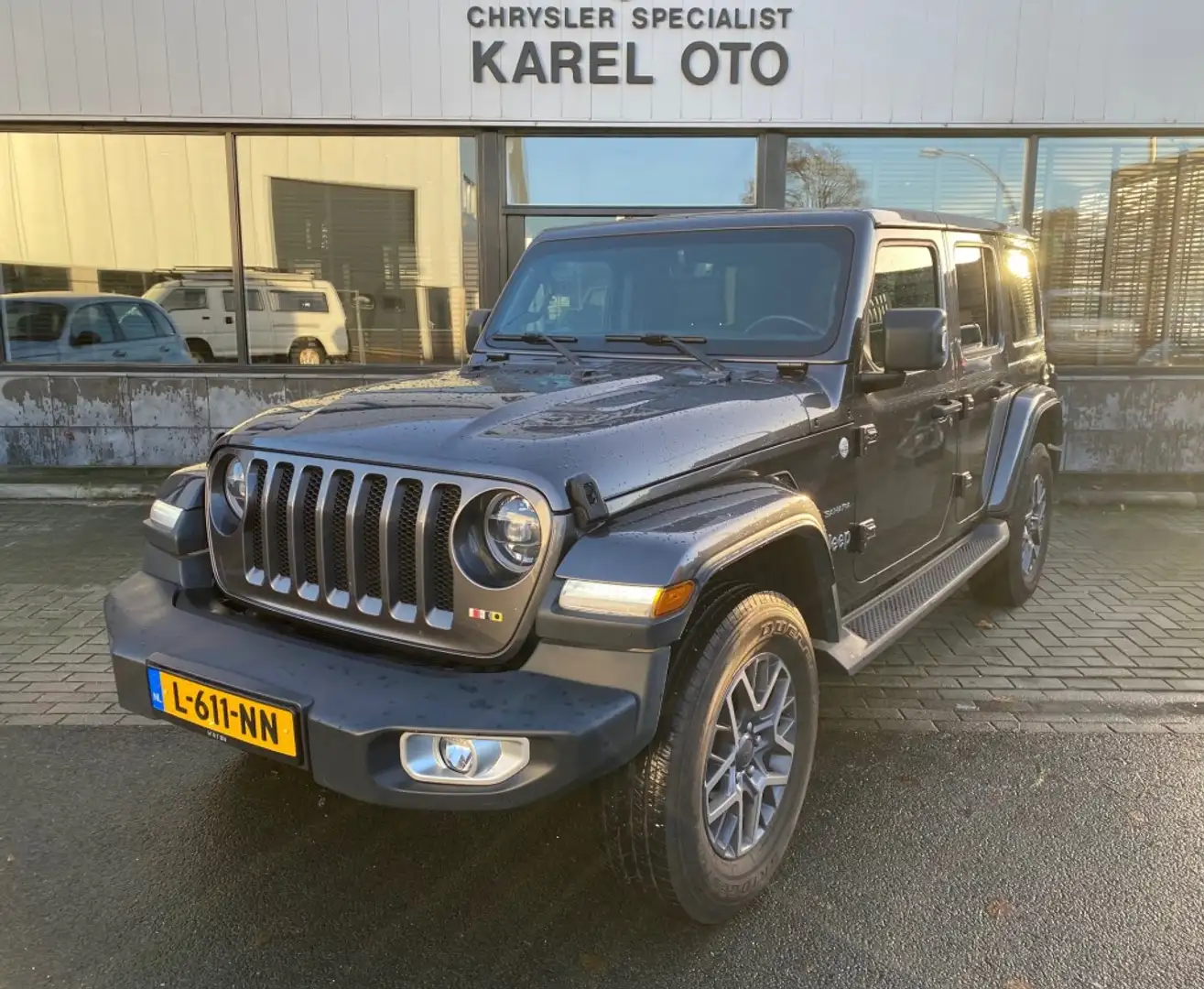 Jeep Wrangler UNLIMITED 2.0 T RUBICON SAHARA Gris - 1