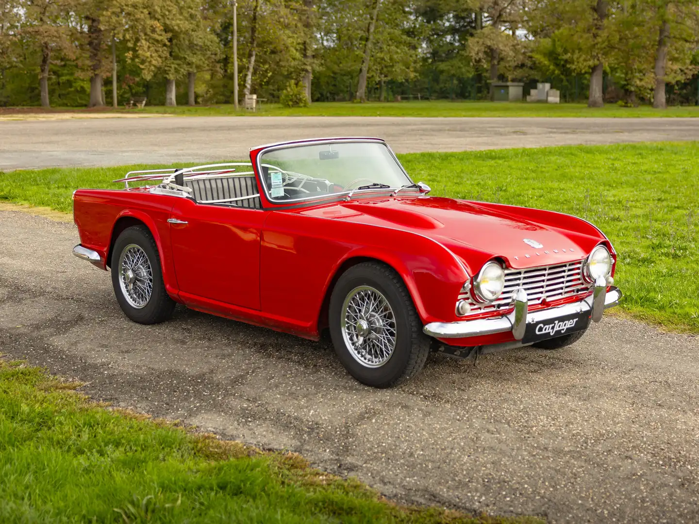 Triumph TR4 IRS Rouge - 1