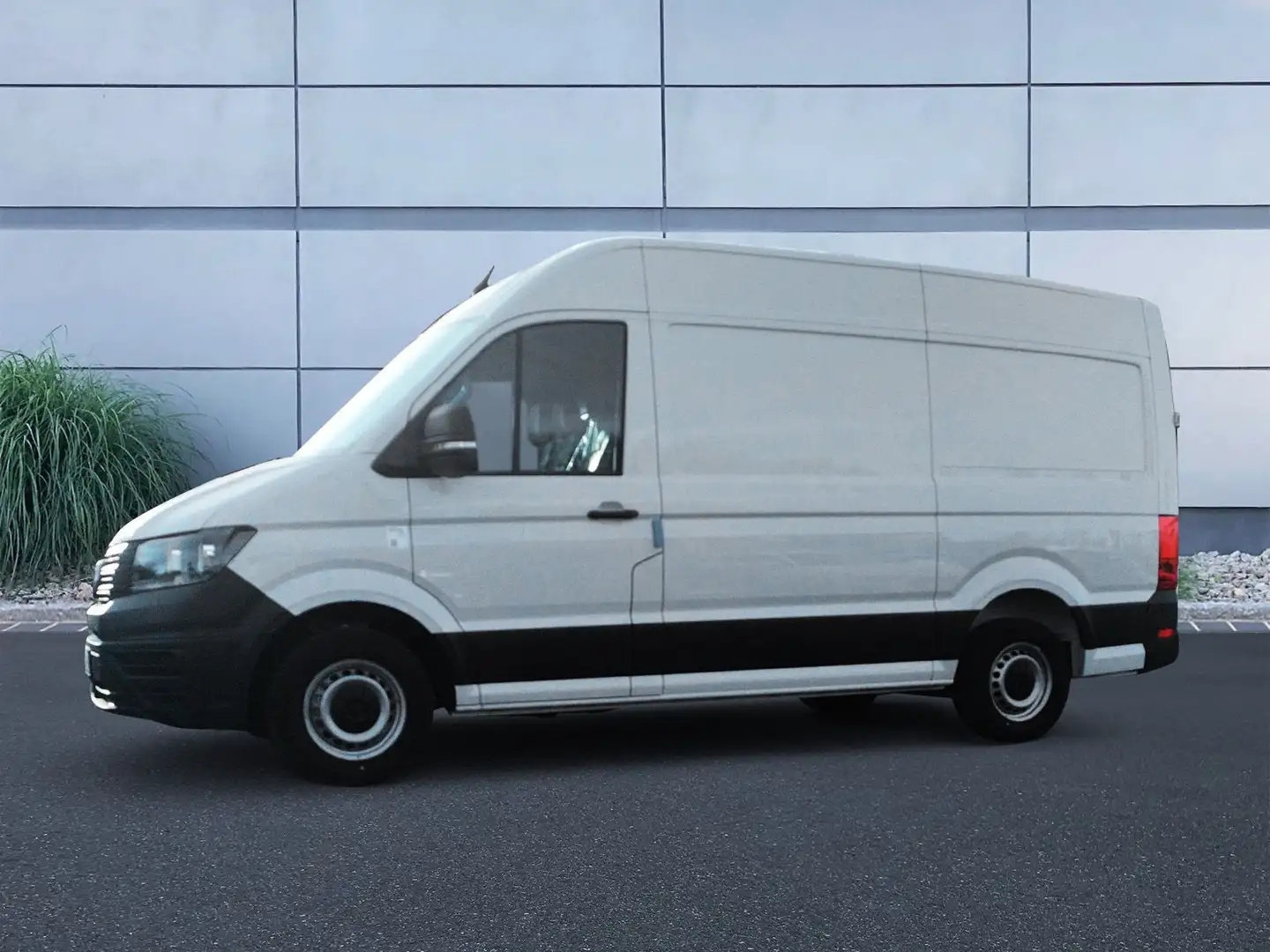 Volkswagen Crafter Kasten 35 MR 2.0 TDI 6-Gang AHK Weiß - 2