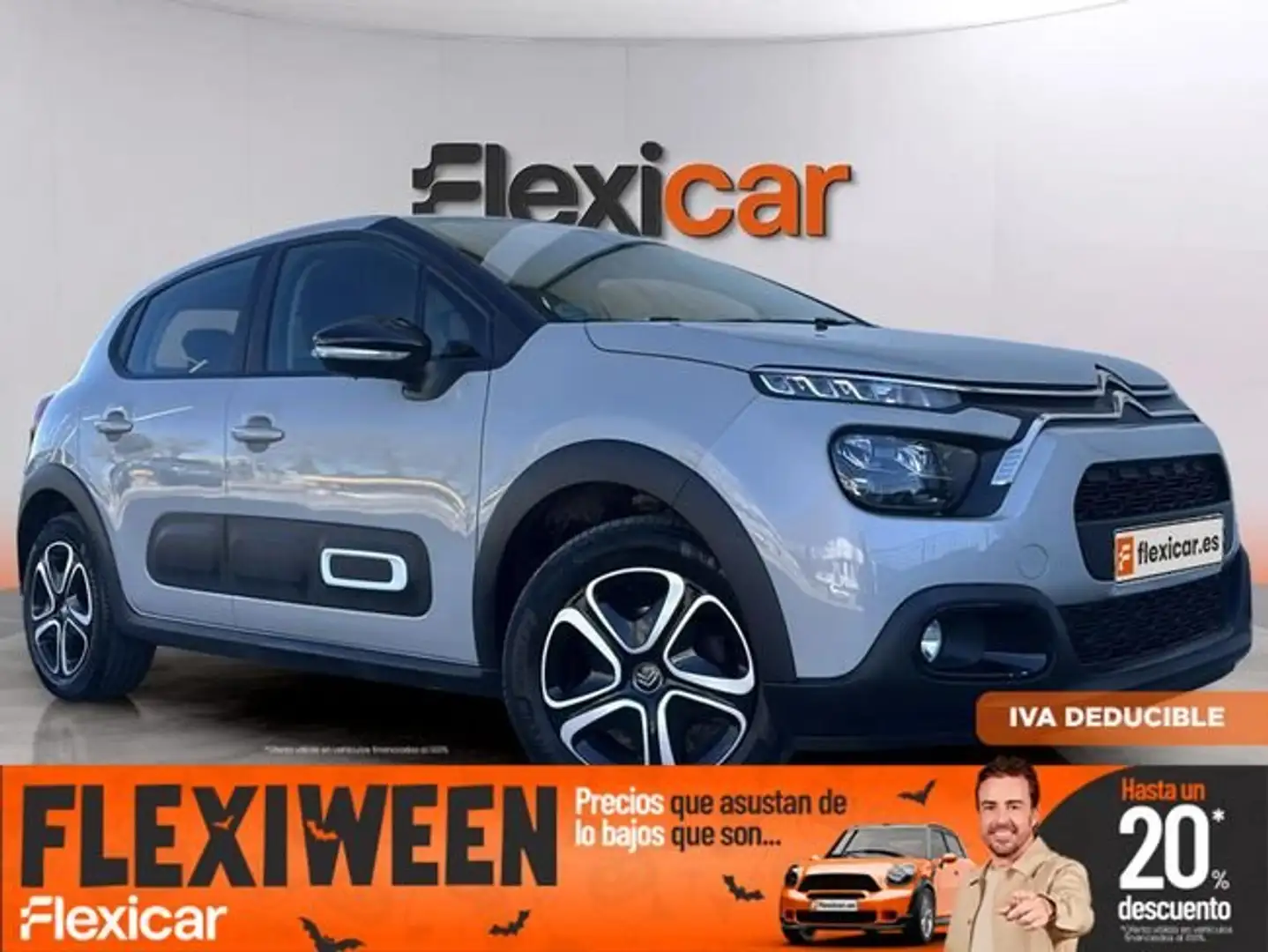 Citroen C3 PureTech 60KW (83CV) Plus Gris - 1