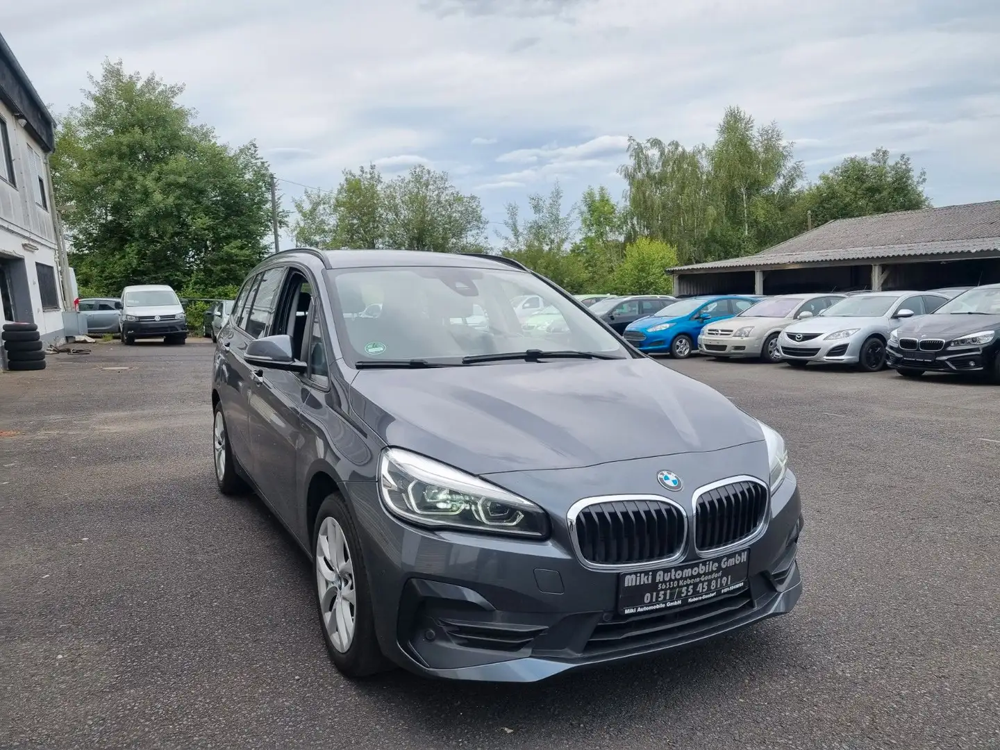BMW 218 2 Gran Tourer 218d xDrive Advantage Hagelschaden Gris - 1