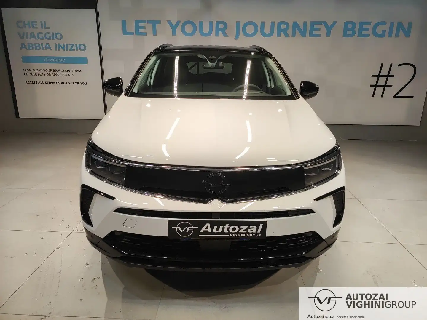 Opel Grandland Grandland 1.2 Hybrid aut. GS Weiß - 2