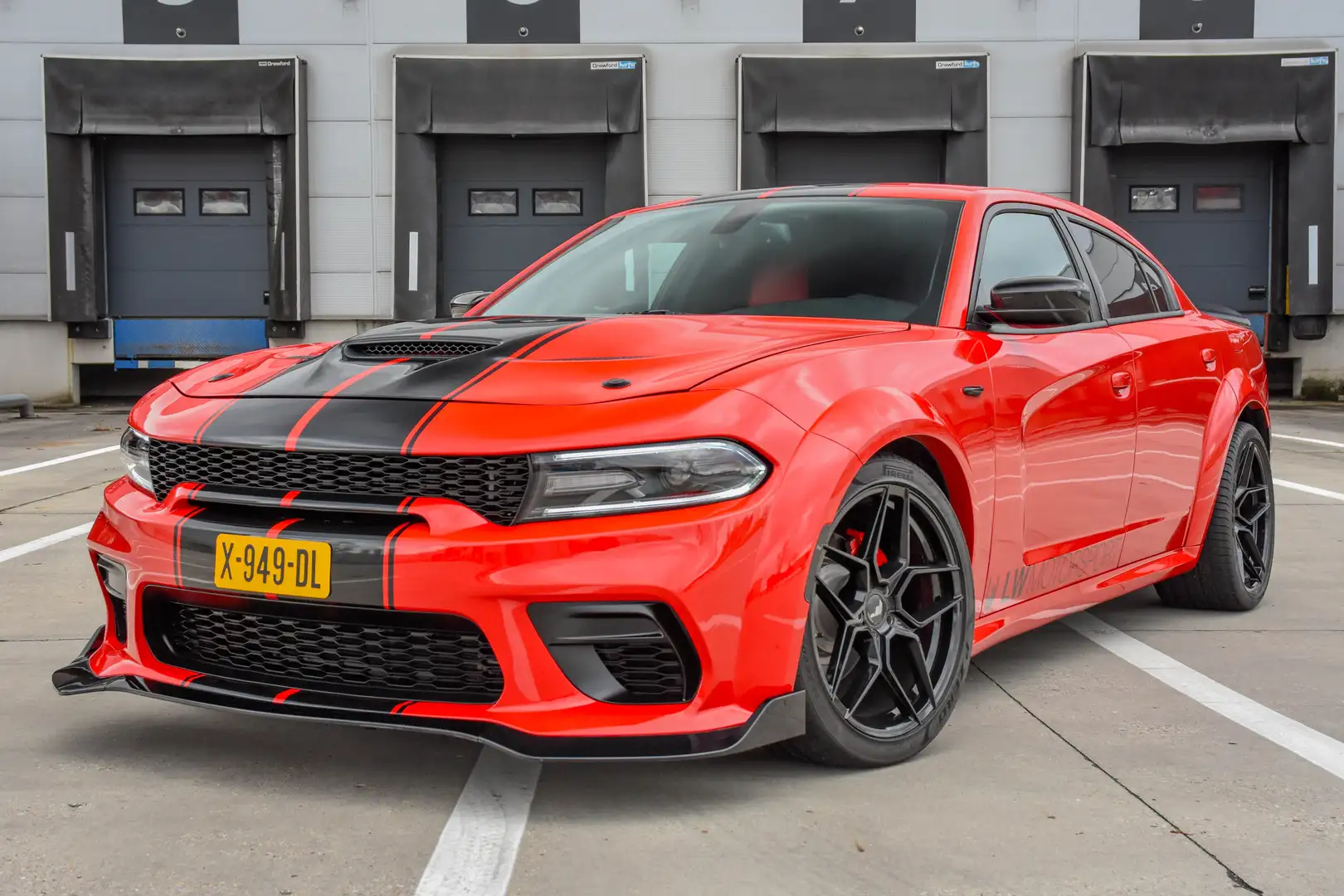 Dodge Charger R/T HELCAT WIDEBODY Rouge - 1