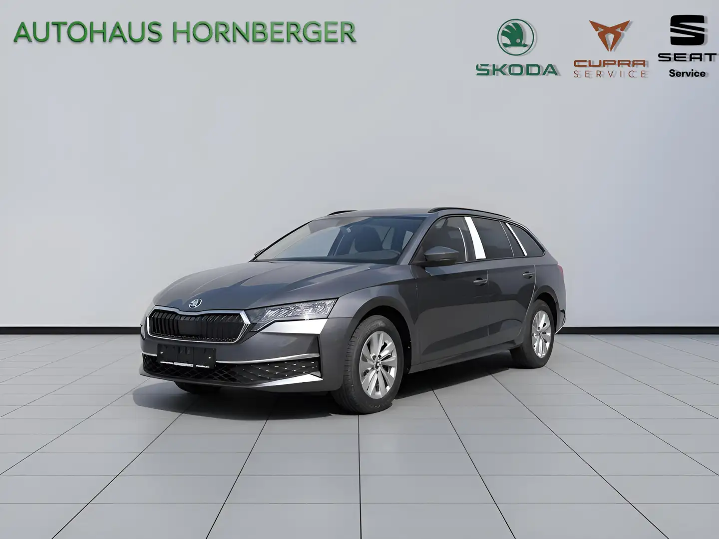 Skoda Octavia Selection 2.0TDI 150PS AHK LED PDC Tempomat 16"Alu Gris - 1