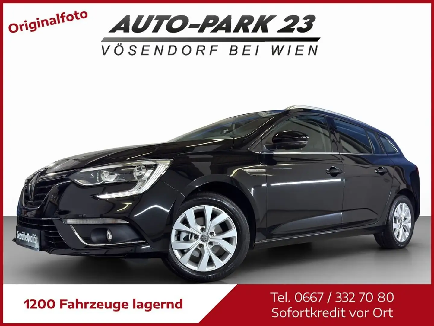 Renault Megane Mégane Grandtour TCe*LIMITED**MIT GARANTIE*MOD2020 Schwarz - 2