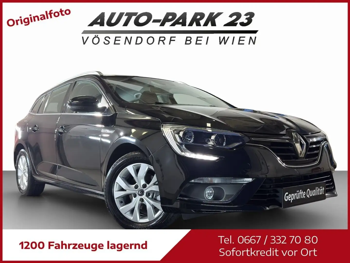 Renault Megane Mégane Grandtour TCe*LIMITED**MIT GARANTIE*MOD2020 Schwarz - 1