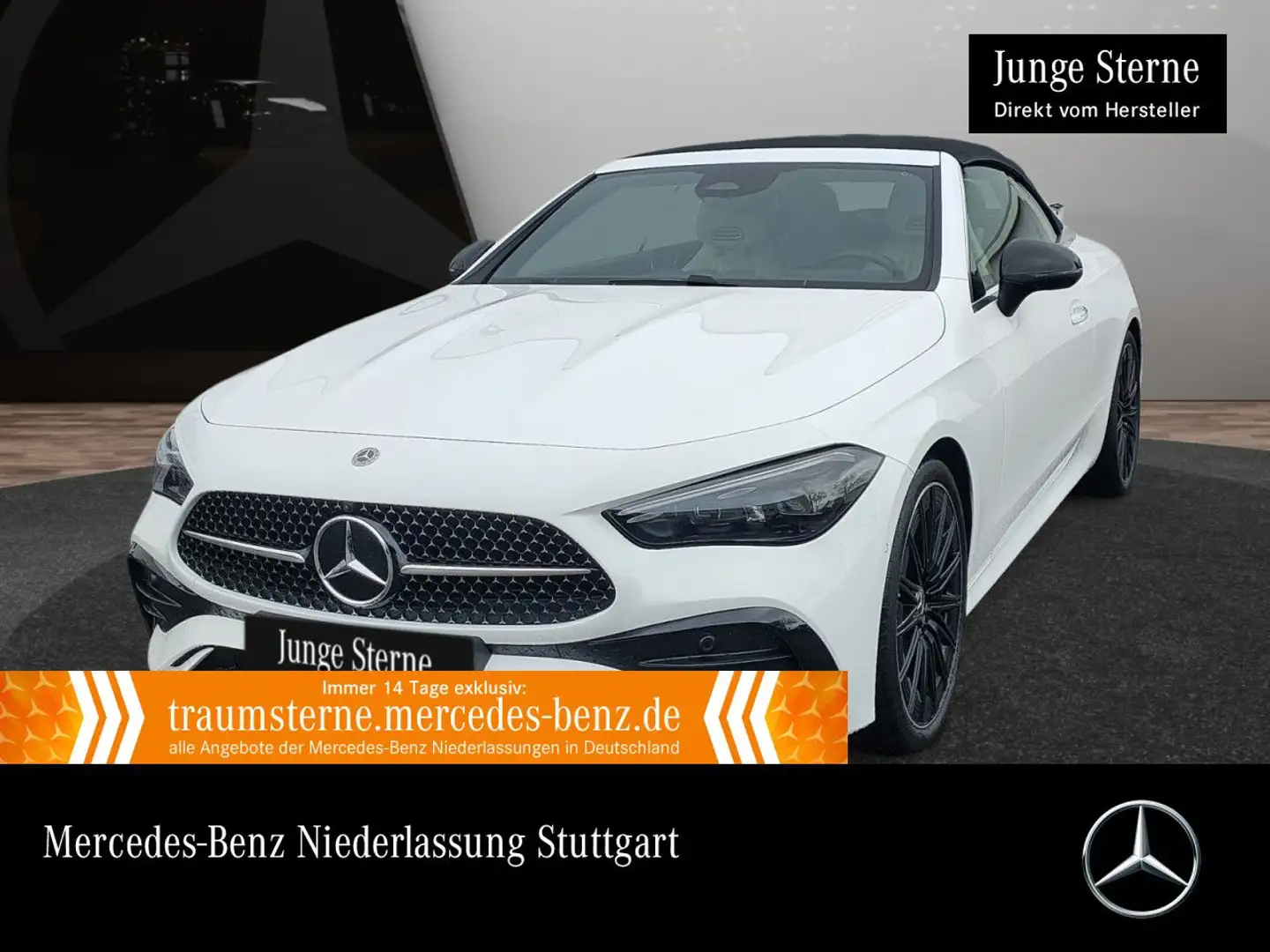 Mercedes-Benz CLE 200 AMG+NIGHT+360+BURMESTER+TOTW+KEYLESS+9G Weiß - 1