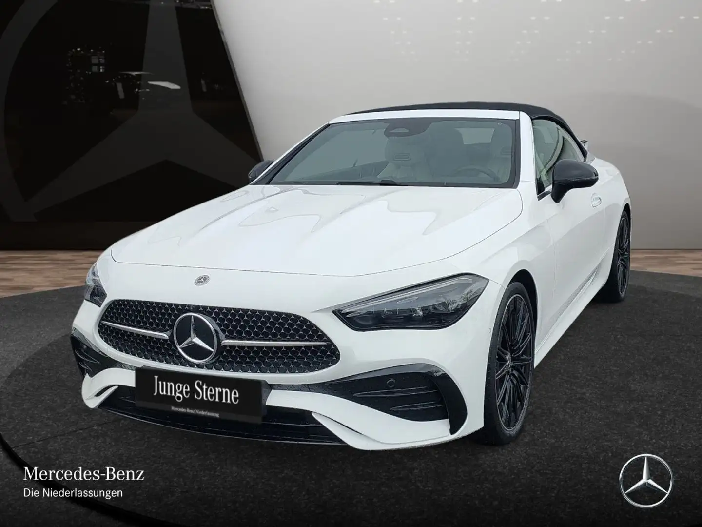 Mercedes-Benz CLE 200 AMG+NIGHT+360+BURMESTER+TOTW+KEYLESS+9G Weiß - 2