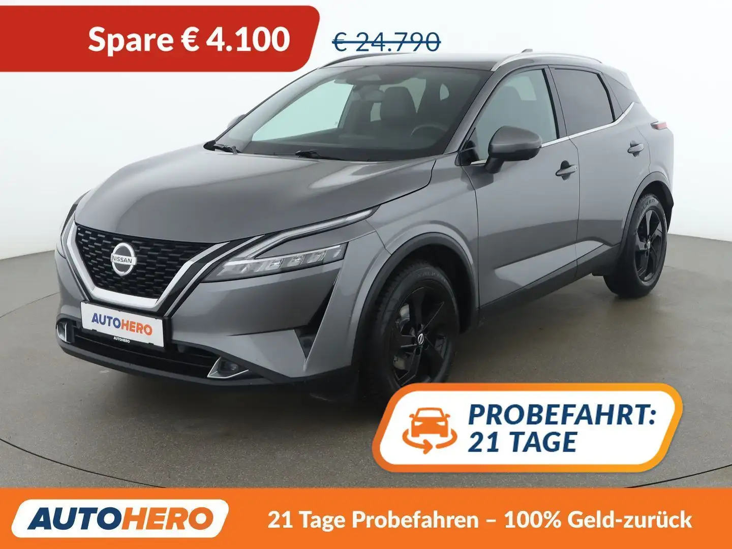 Nissan Qashqai 1.3 DIG-T Mild-Hybrid Tekna+ Grau - 1