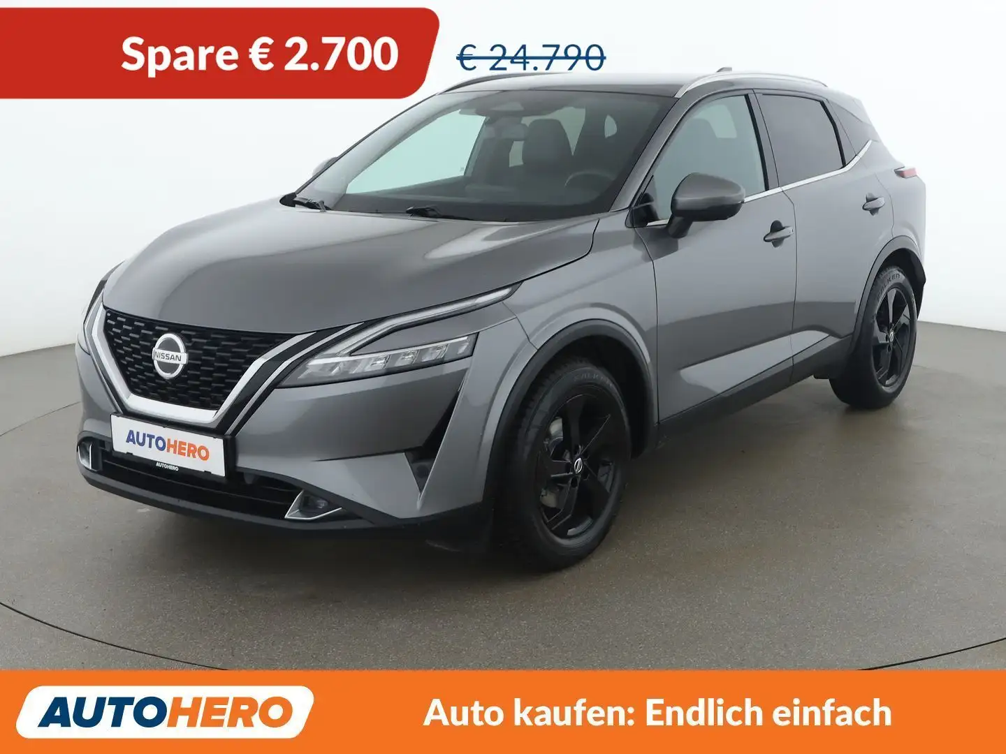 Nissan Qashqai 1.3 DIG-T Mild-Hybrid Tekna+ Grau - 1