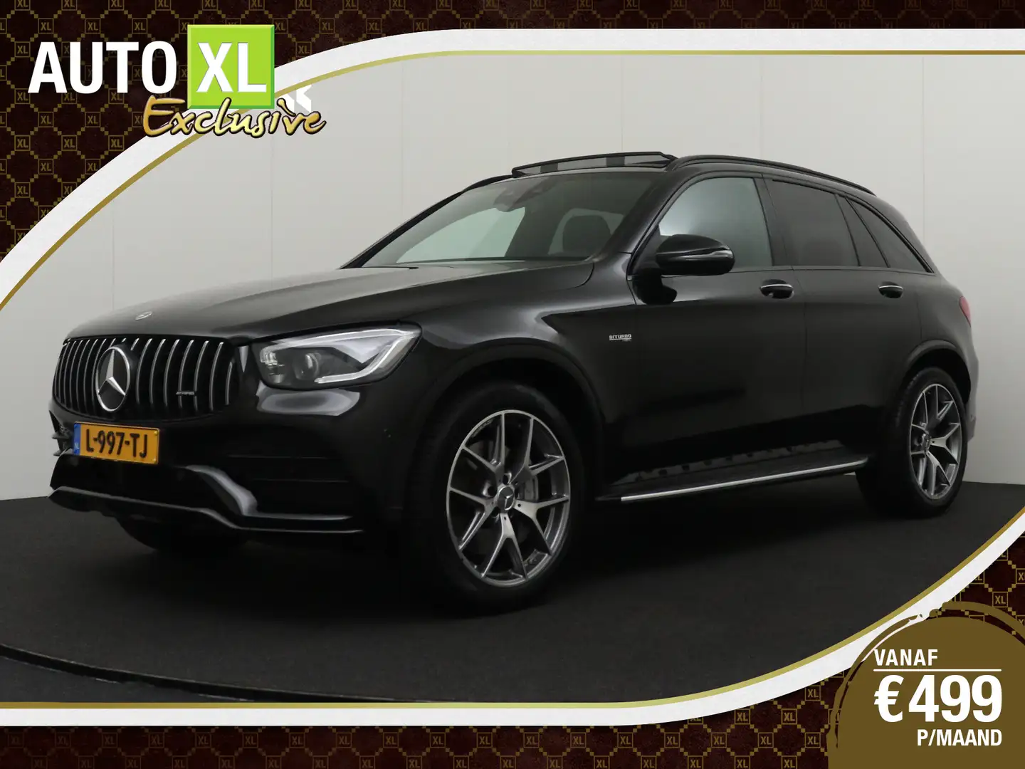 Mercedes-Benz GLC 43 AMG 4MATIC Premium Plus Elektr. Trekhaak Pano-dak Burm Noir - 1