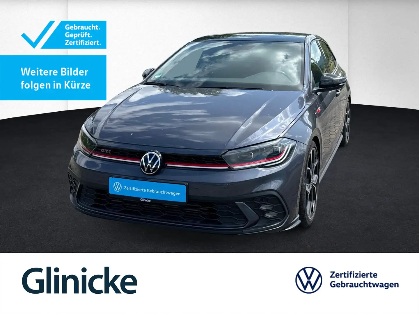 Volkswagen Polo GTI 2.0 TSI DSG ACC+Pano+Rückfahrk.+LM+Matr Gris - 1