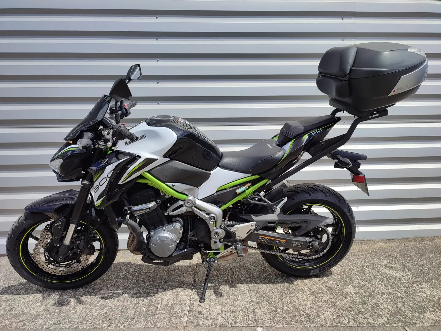 Kawasaki Z 900 Blanc - 2