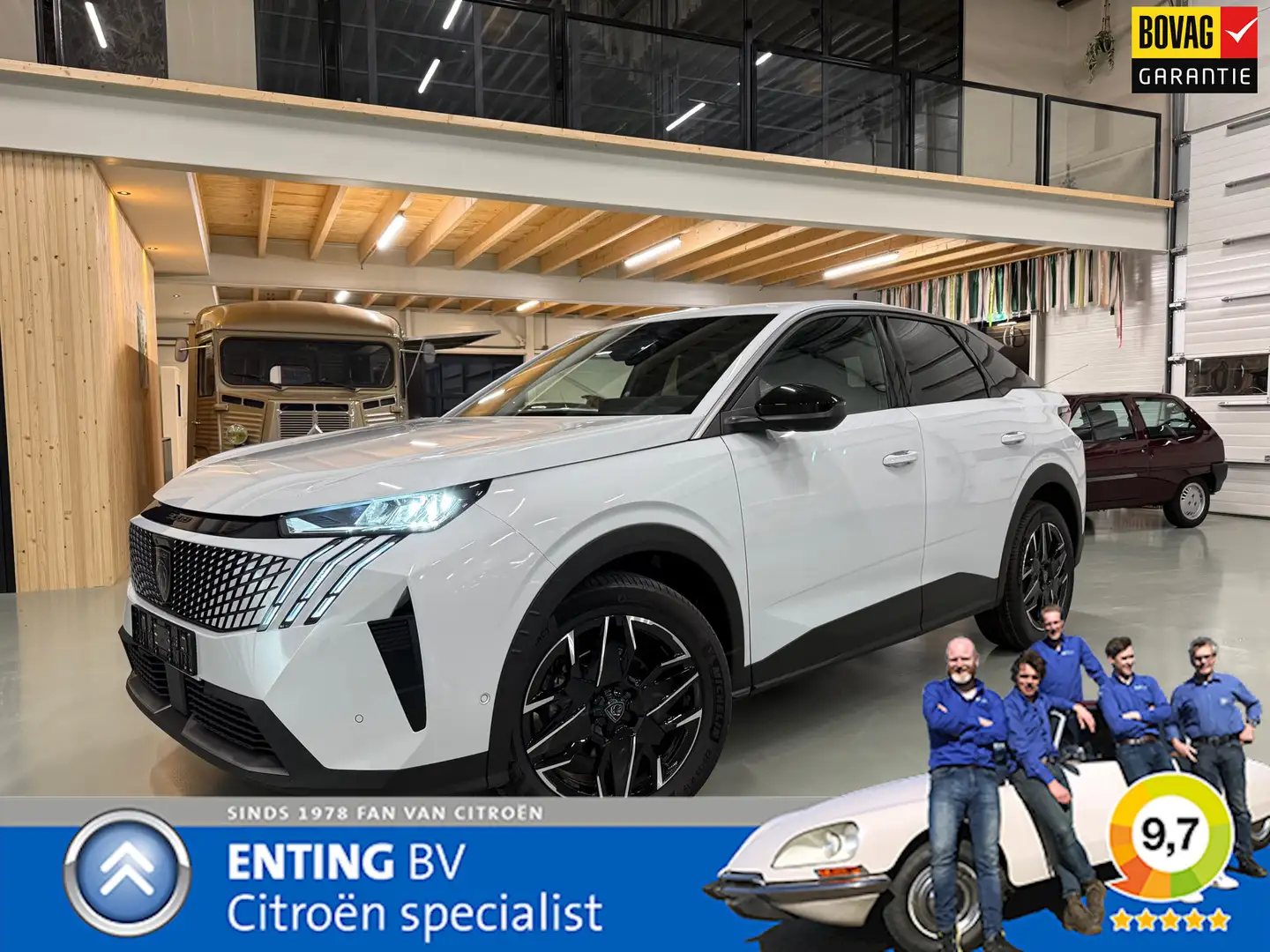 Peugeot 3008 1.2 Hybrid 145 ALLURE E-DSC-6 ADAPTIVE CRUISE AGR+ Blanc - 1