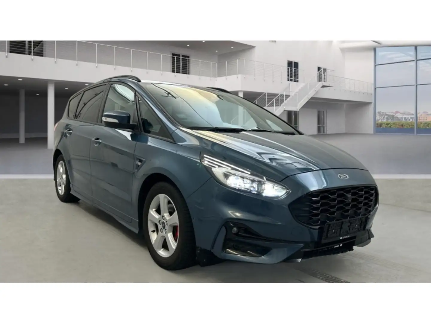 Ford S-Max ST-Line AHK adaptiv LED Standheizung ACC Blau - 2