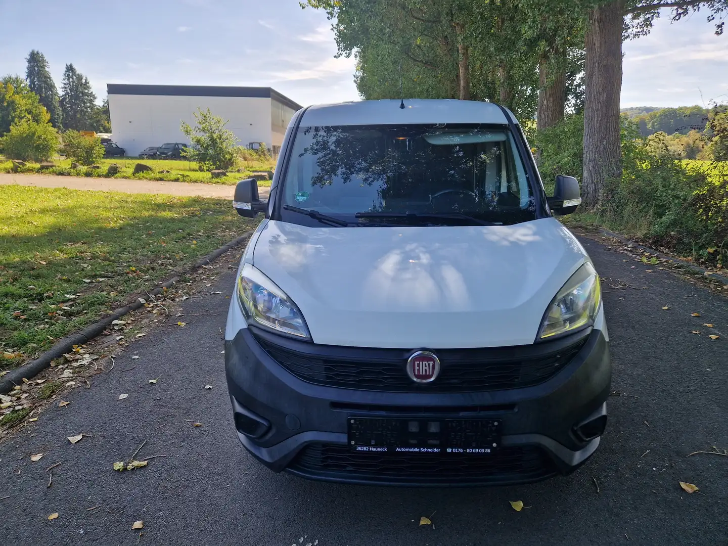Fiat Doblo Kasten 1.3 TÜV 11/2026 AHK UST ausweisbar Weiß - 2