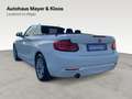 BMW 218 d Cabrio Advantage Blanc - thumbnail 4