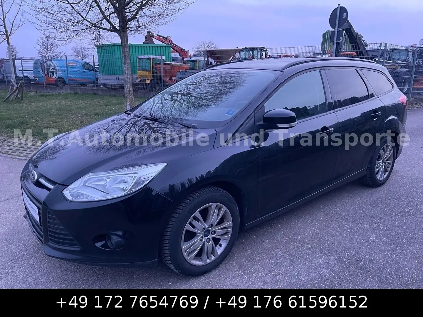 Ford Focus Turnier 1.0 EB  Trend *KLIMA*PDC*NEUE REIF Negro - 1