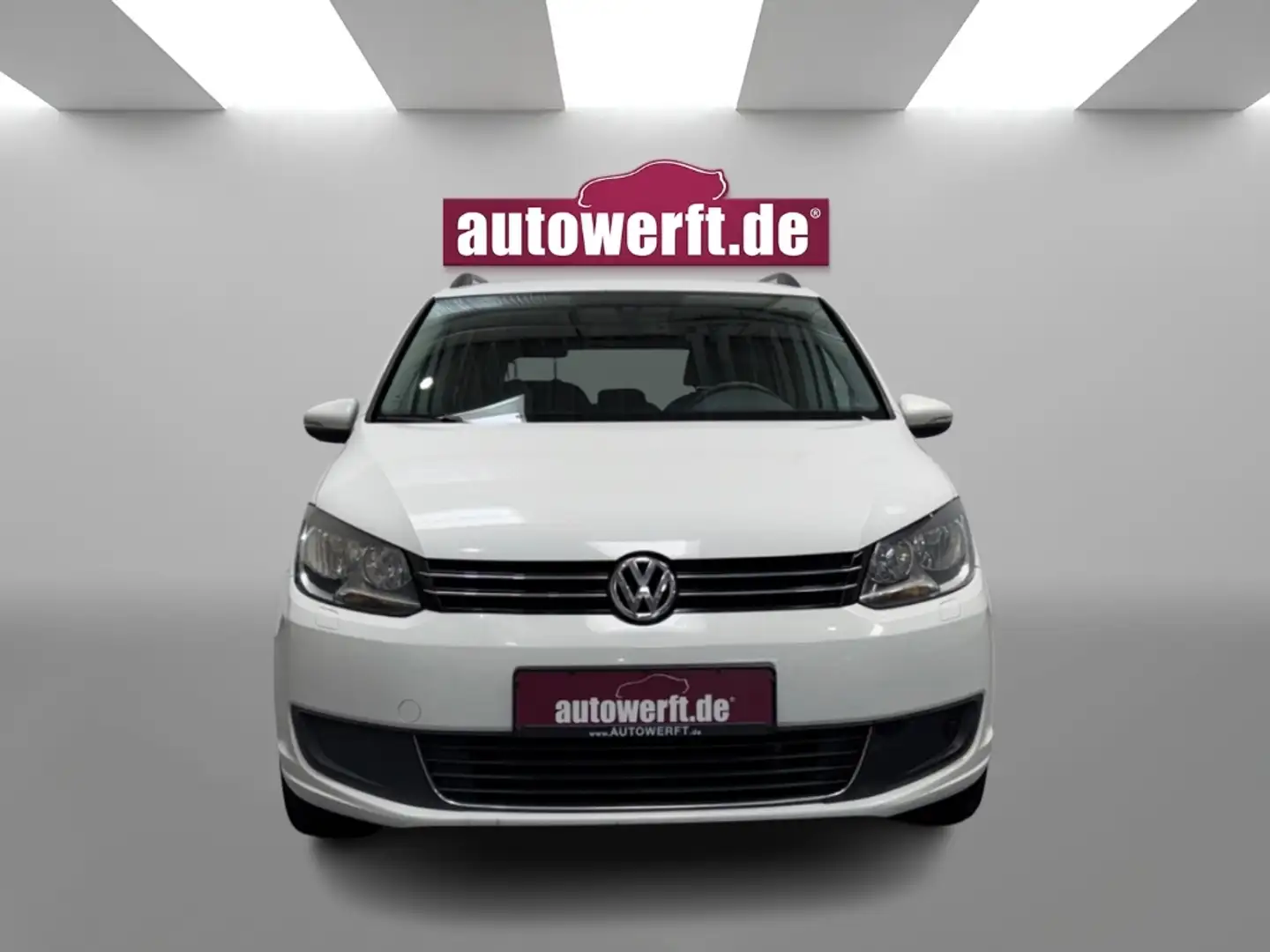 Volkswagen Touran 1.4 TSI DSG COMF ERDGAS 7SITZER PDC SHZ KLIMA L+R Weiß - 2