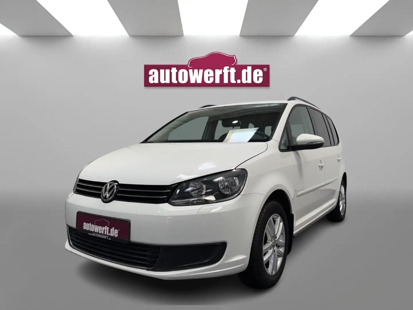 Volkswagen Touran 1.4 TSI DSG COMF ERDGAS 7SITZER PDC SHZ KLIMA L+R Weiß - 1