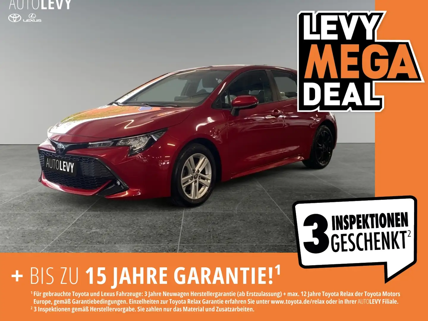 Toyota Corolla 1.2l Comfort *CARPLAY* Red - 1