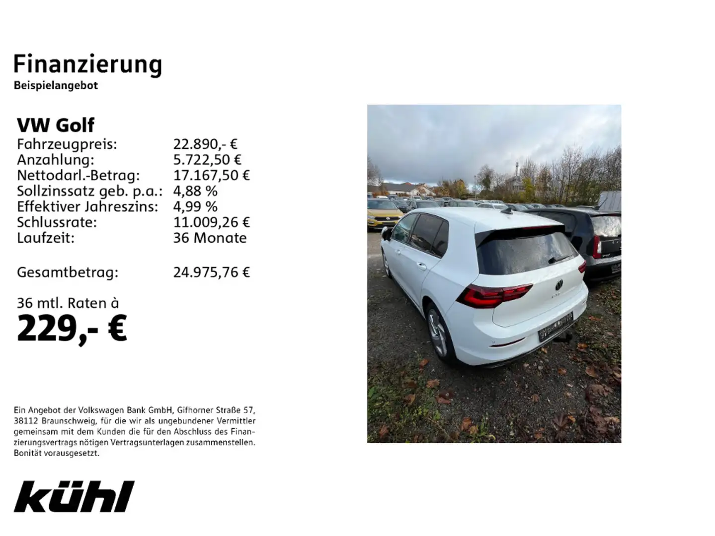 Volkswagen Golf GTE VIII 1.4 eHybrid DSG GTE Navi,Matrix Weiß - 2