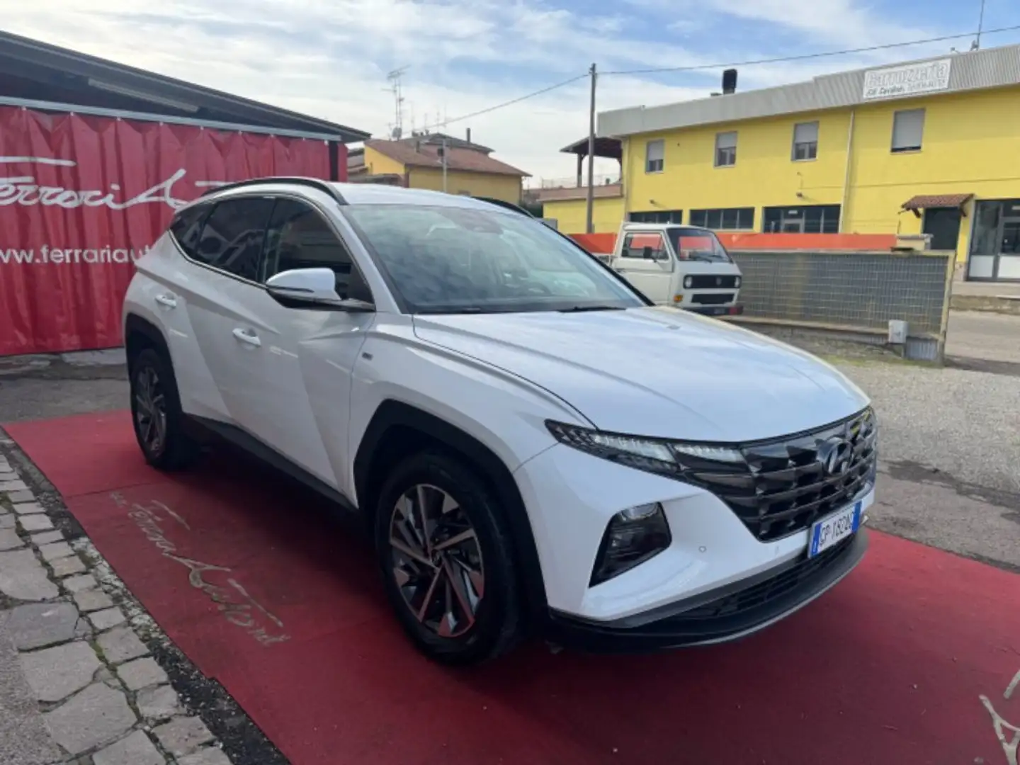 Hyundai TUCSON 1.6 T-GDI 48V XLine Blanc - 2