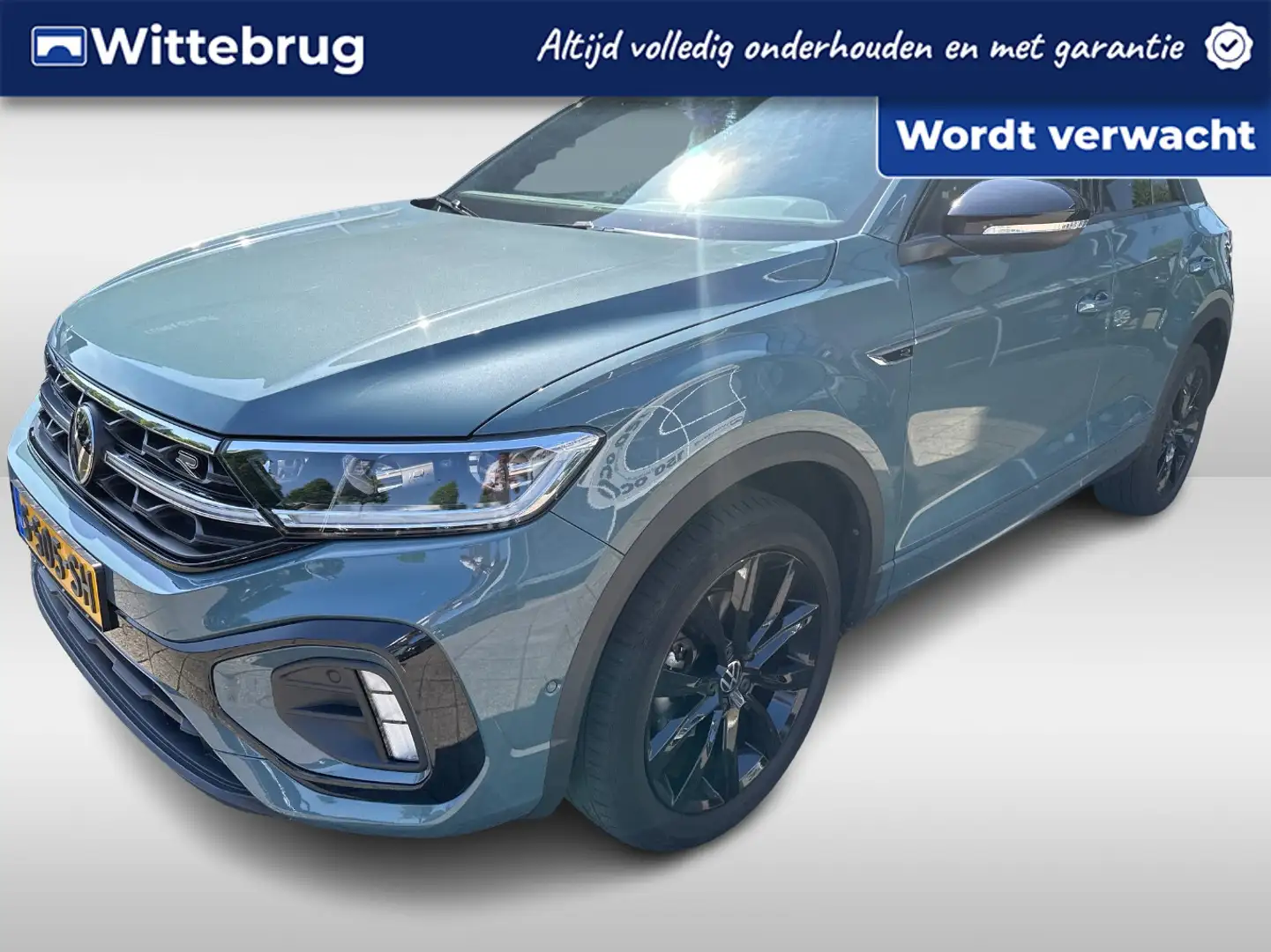 Volkswagen T-Roc 1.5 TSI R-Line Business / Black Style / Panoramada Blauw - 1