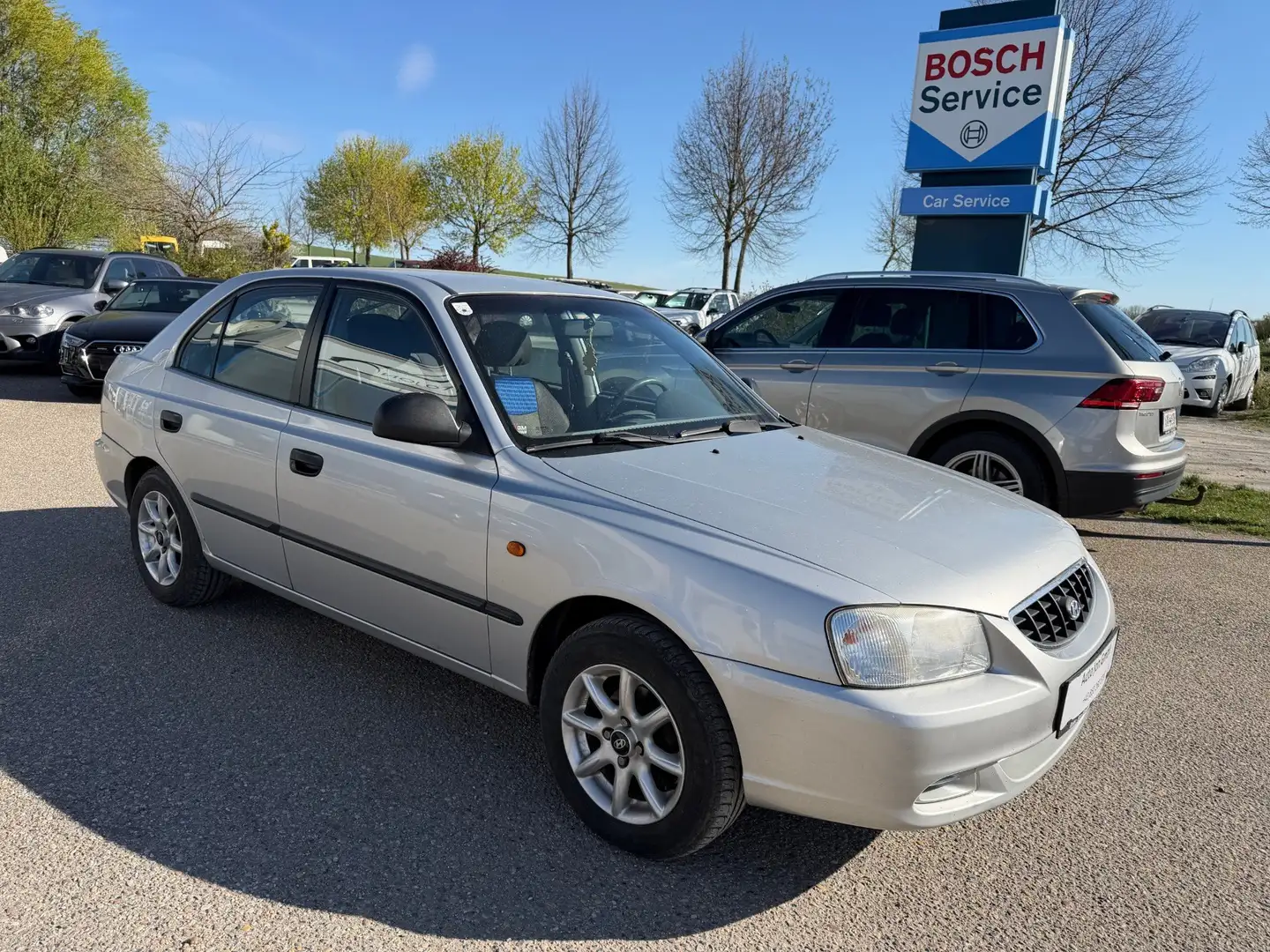 Hyundai ACCENT GLS, Pickerl bis 11/26*Klima*AHK*guter Zustand Gris - 2
