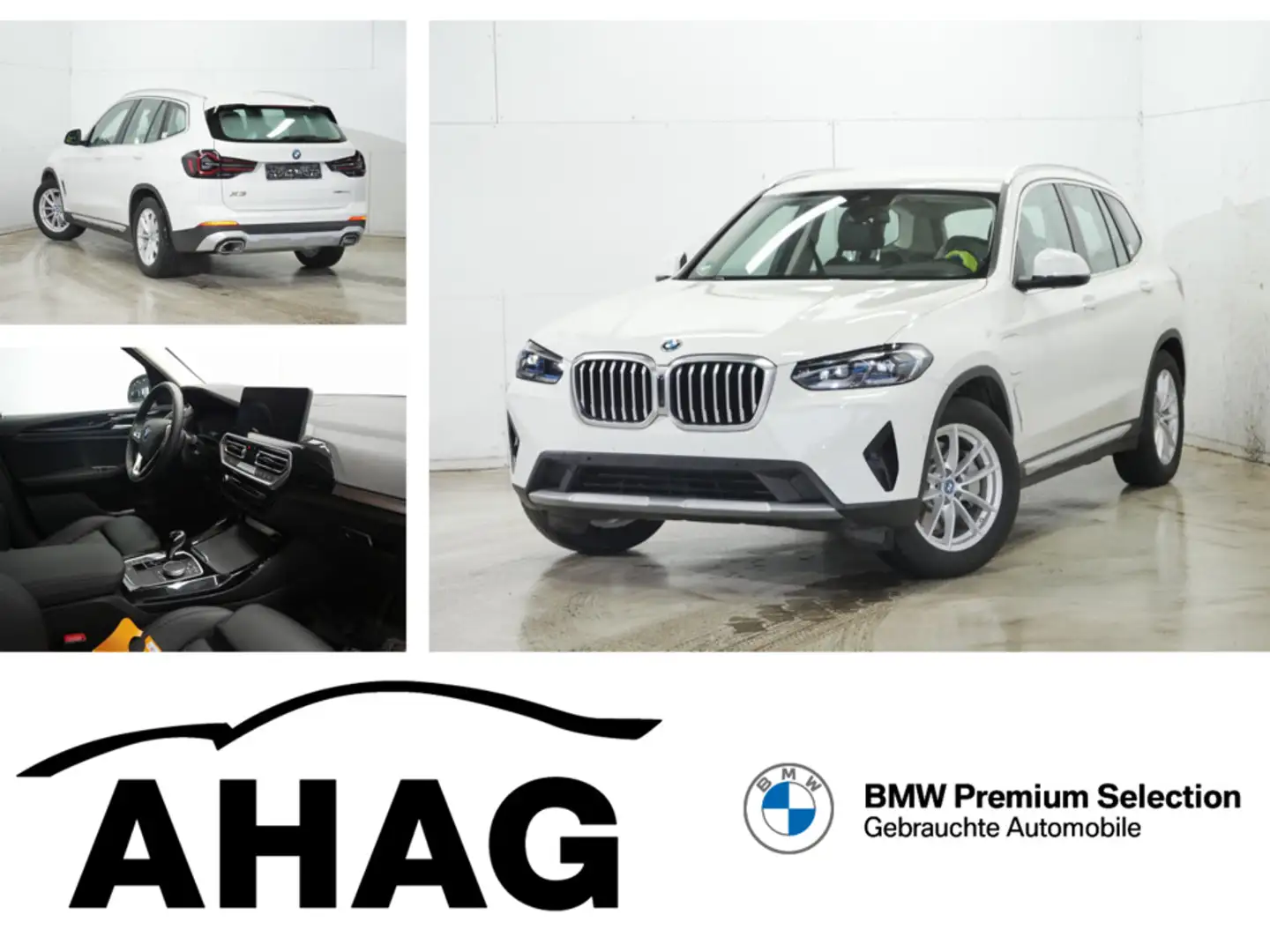 BMW X3 xDrive30e AT Innovationsp. Aut. Klimaaut. AHK Weiß - 1