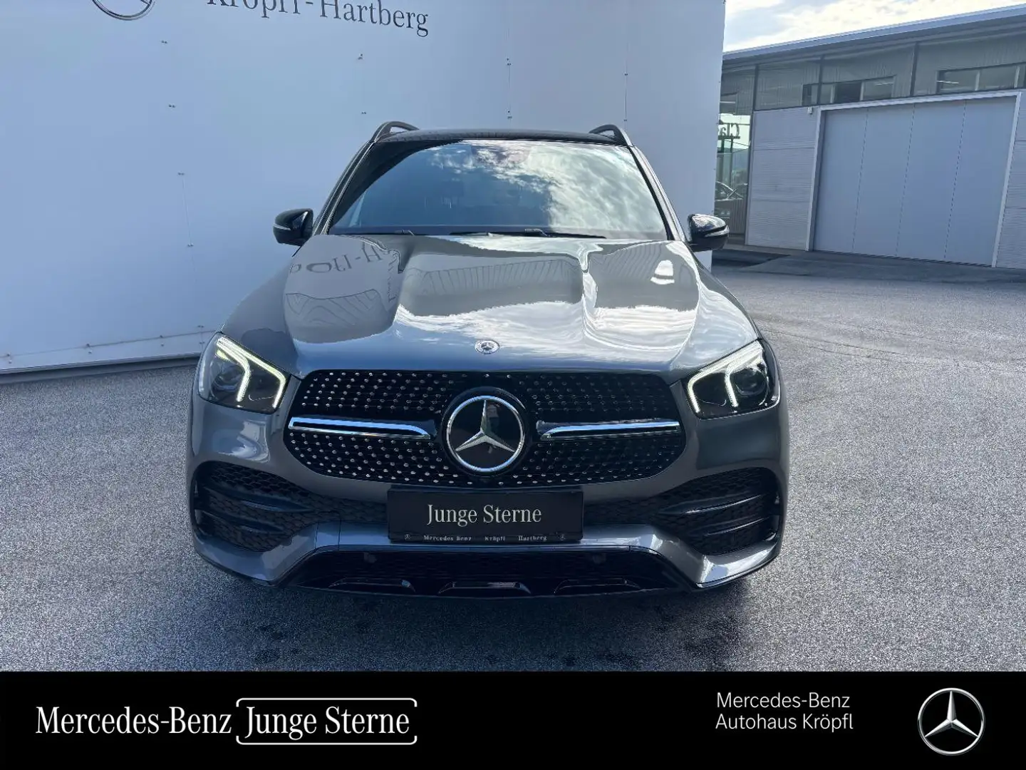 Mercedes-Benz GLE 400 d 4MATIC AMG Line Stdhzg Distr KeyGo Shz Grau - 1