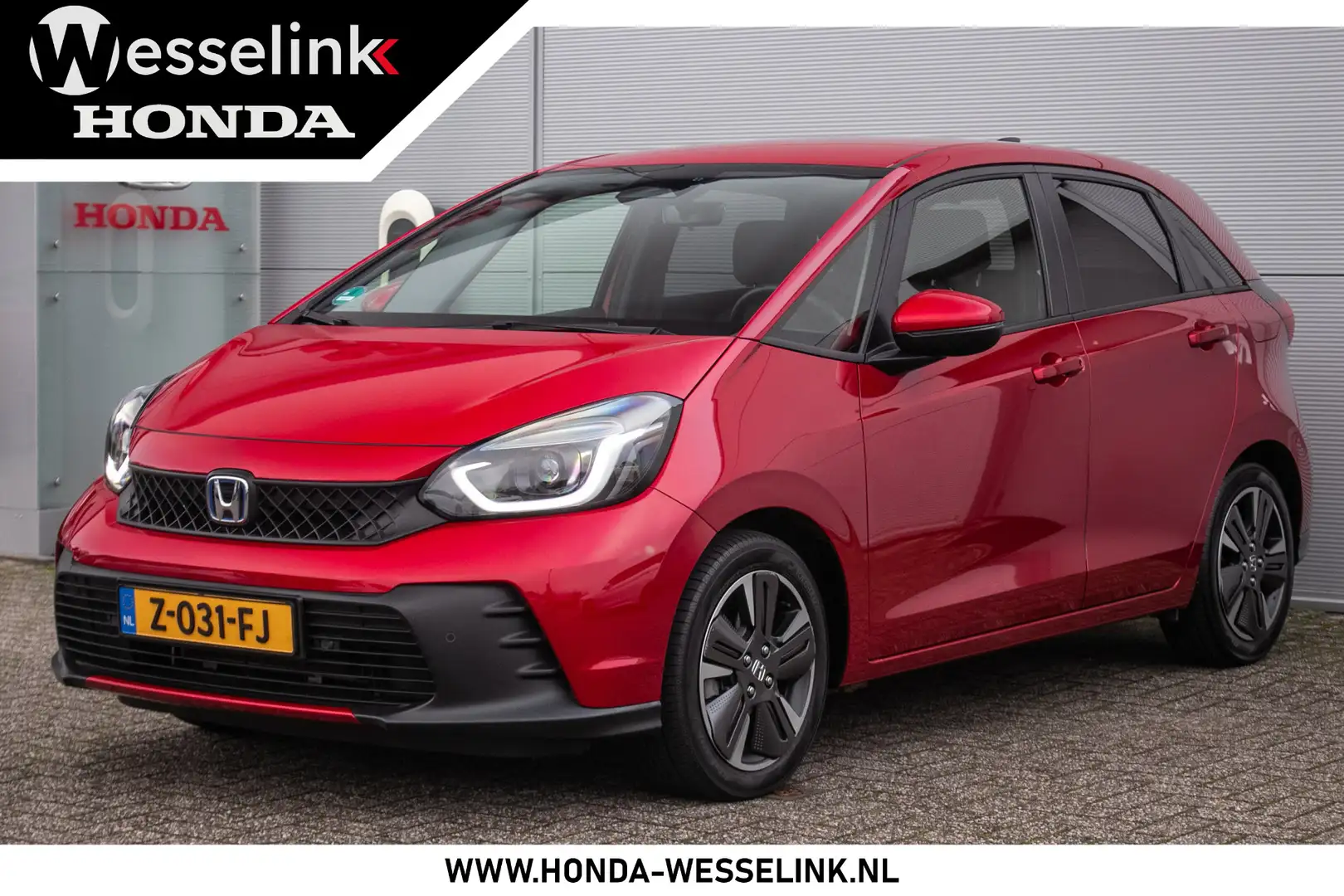 Honda Jazz 1.5 e:HEV Advance Honda Sensing | Apple cp/Android Rood - 1