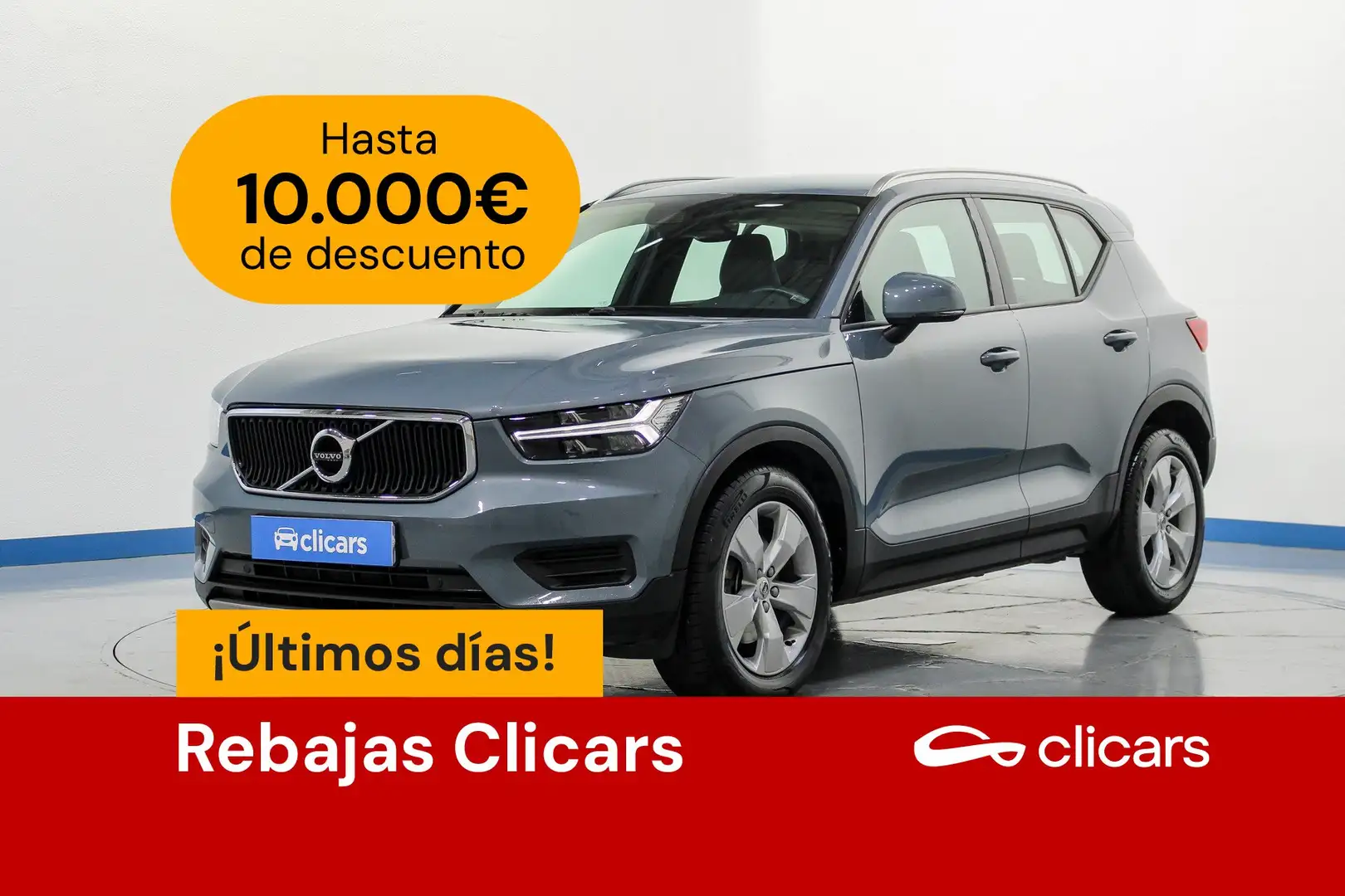 Volvo XC40 D4 Business Plus AWD Aut. Gris - 1