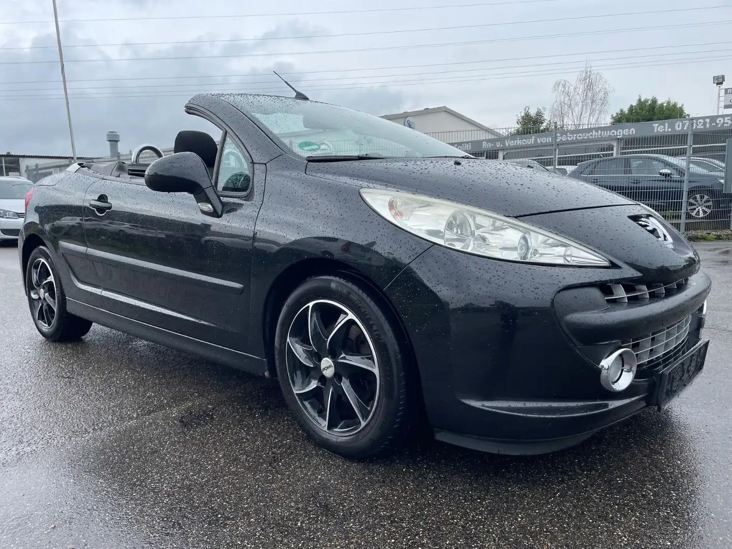 Peugeot 207 CC Cabrio-Coupe Sport Schwarz - 2