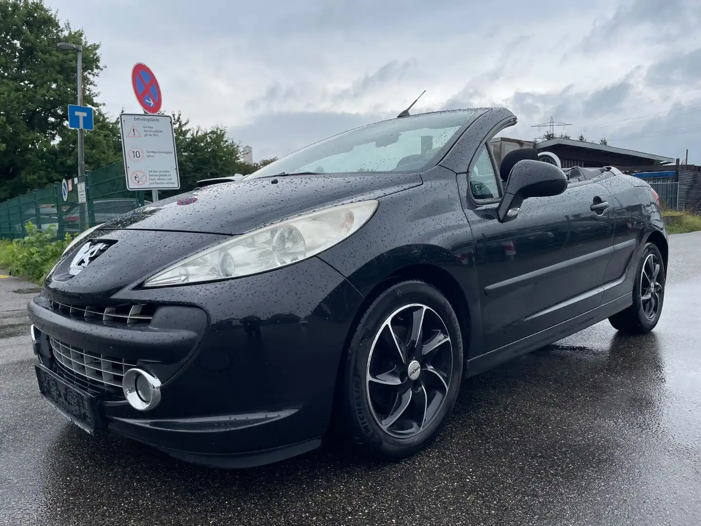 Peugeot 207 CC Cabrio-Coupe Sport Schwarz - 1