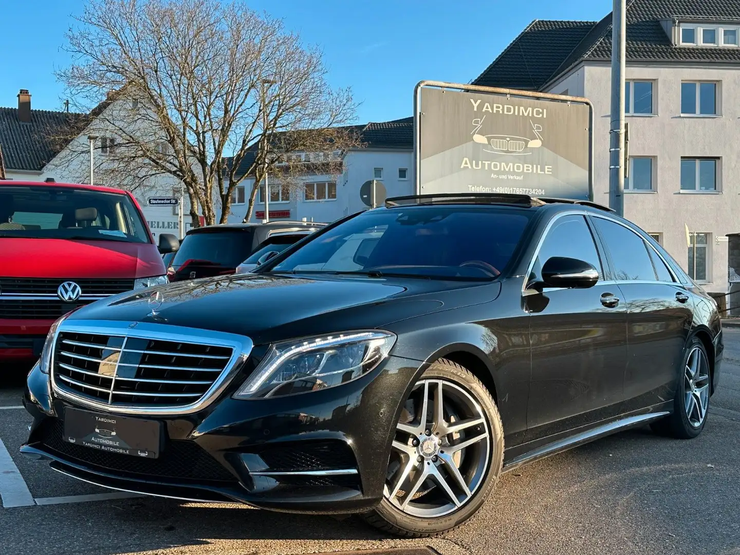 Mercedes-Benz S 350 d 4Matic L*2X AMG*CHAUFFEUR*TV*MASSAGE* Schwarz - 1