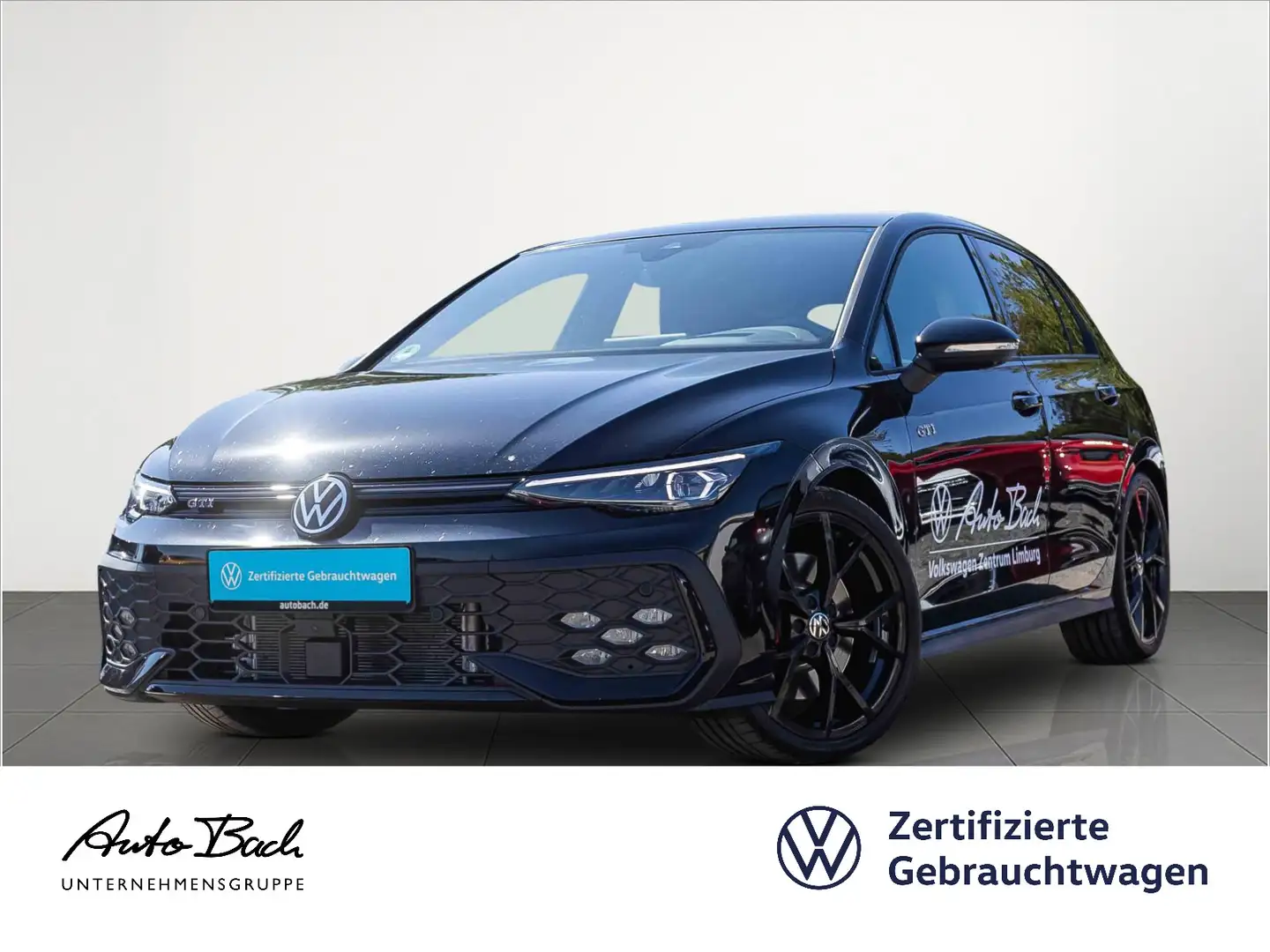 Volkswagen Golf GTI Golf VIII GTI 2.0 TSI DSG Navi LED Panorama Digi Schwarz - 1
