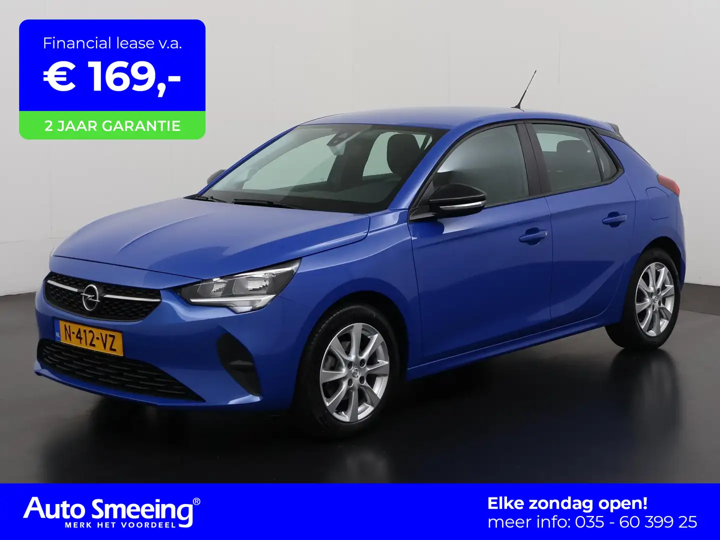 Opel Corsa 1.2 Edition | Apple/Android Carplay | Lichtmetalen Blauw - 1