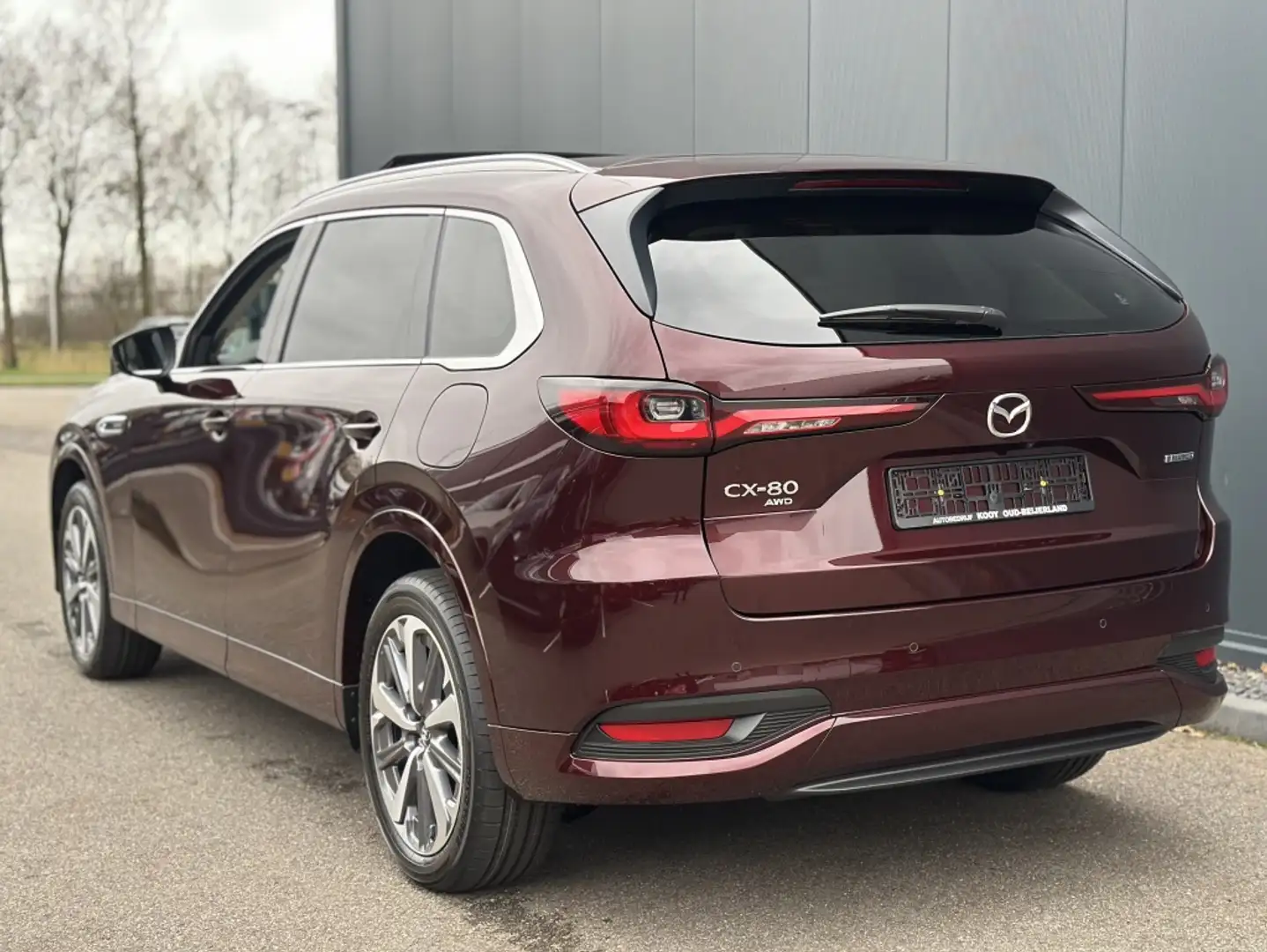Mazda CX-80 2.5 PHEV Takumi Plus 7-Pers. Rojo - 2