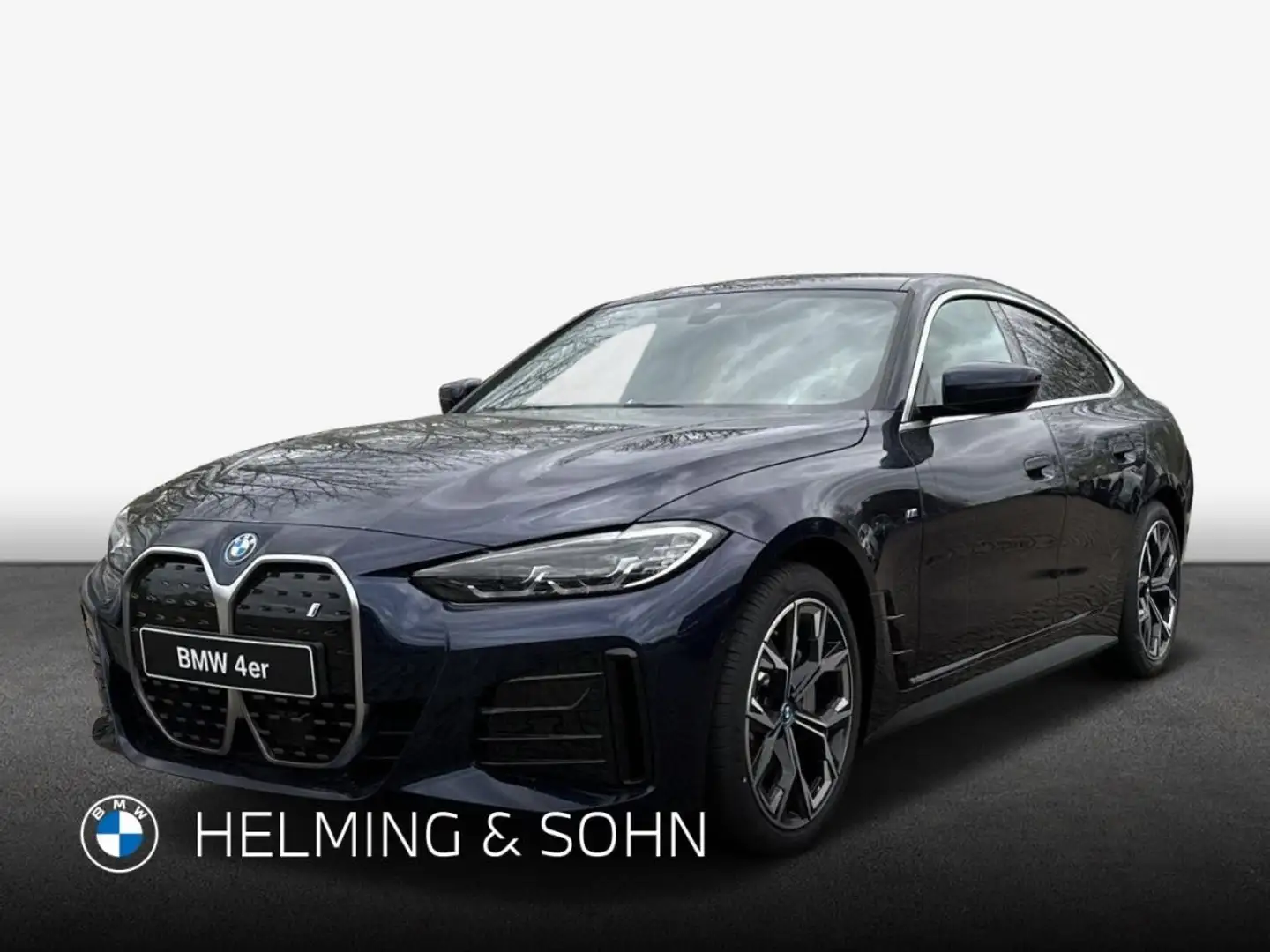 BMW i4 eDrive40 M Sport⚡|0,5% DWbst|UPE 77.240€|Sofort ve Blau - 1